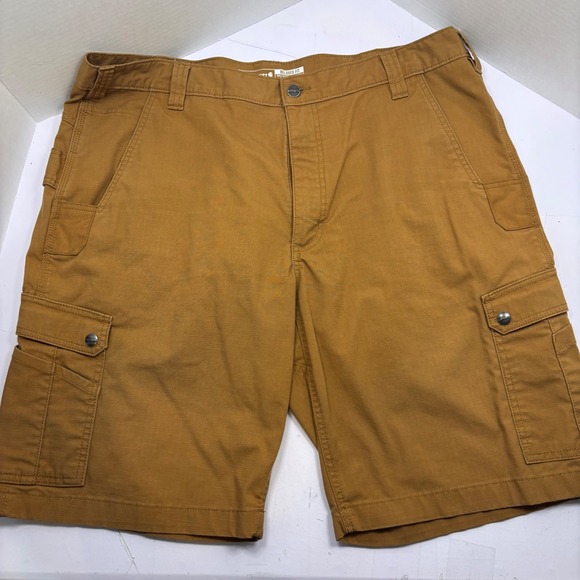 Carhartt Other - Carhartt BS4727-M Rugged Flex Relaxed Fit Ripstop Cargo‎ Work Shorts Brown 40